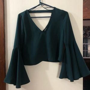 Bell sleeve blouse